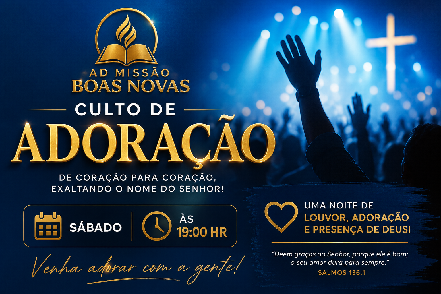 culto de adoração